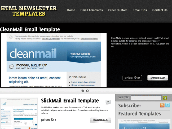 www.htmlnewslettertemplates.com