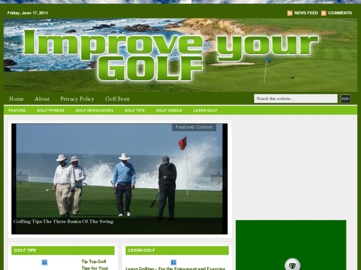 www.improveyourgolfsite.com