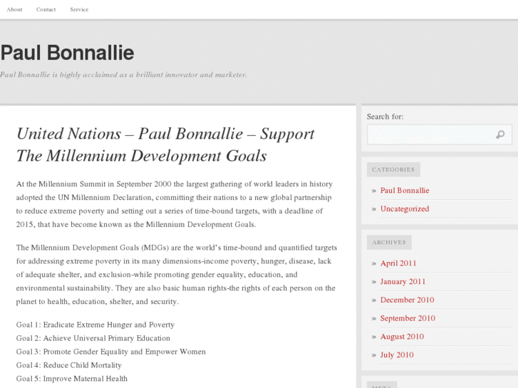 www.paulbonnallie.info