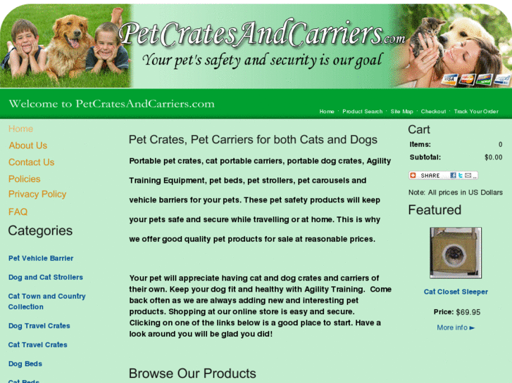 www.petcratesandcarriers.com