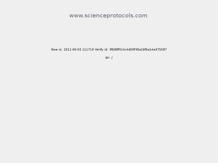 www.scienceprotocols.com