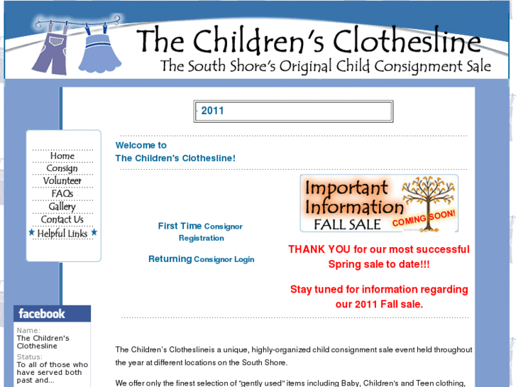 www.thechildrensclothesline.com