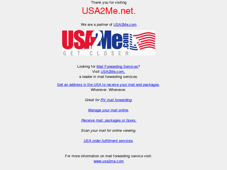 www.usa2me.net