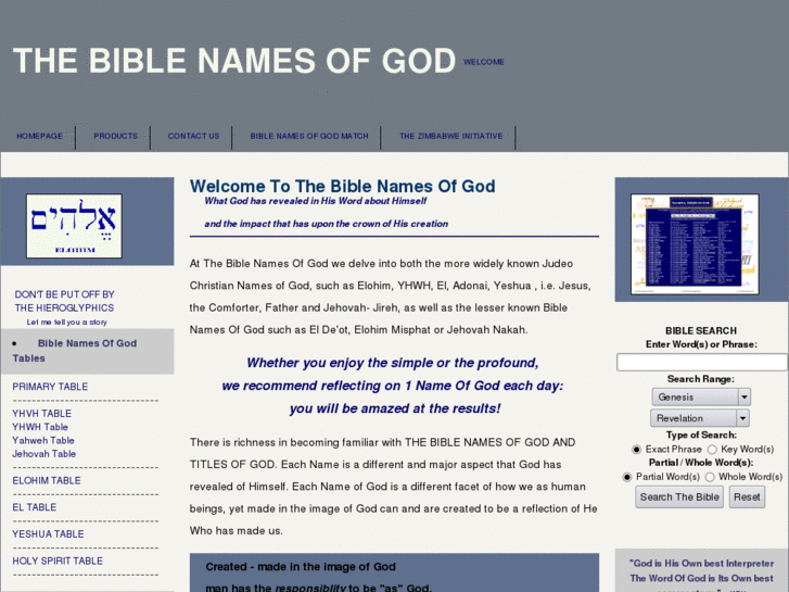 www.biblenamesofgod.com