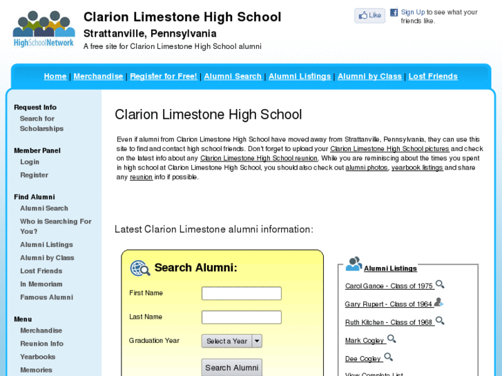 www.clarionlimestonehighschool.com