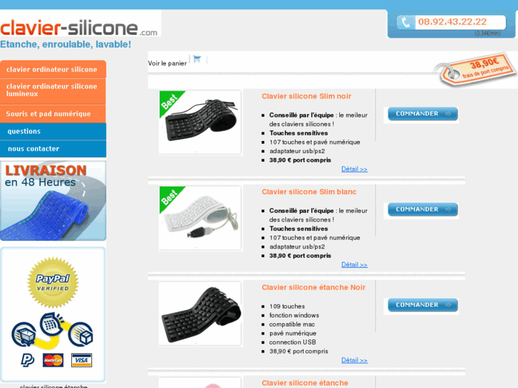 www.clavier-silicone.com