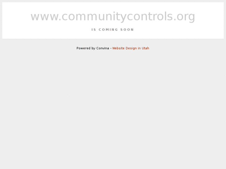 www.communitycontrols.org