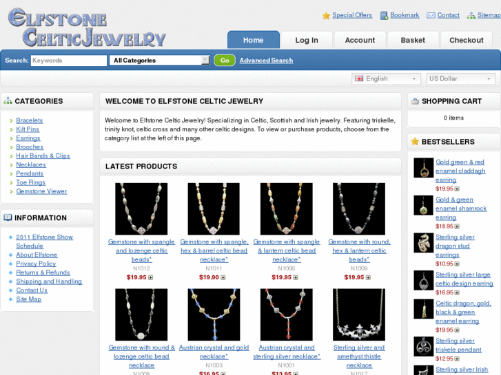 www.elfstonecelticjewelry.com