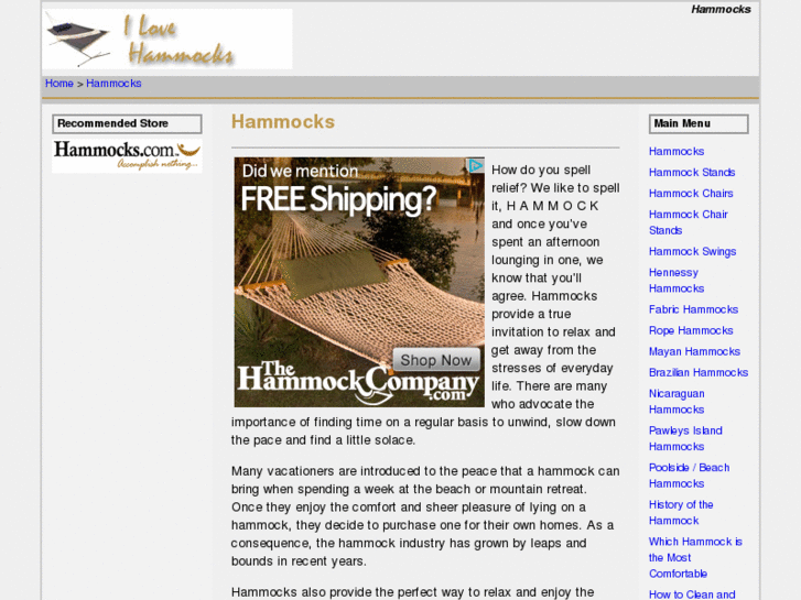 www.ilovehammocks.com