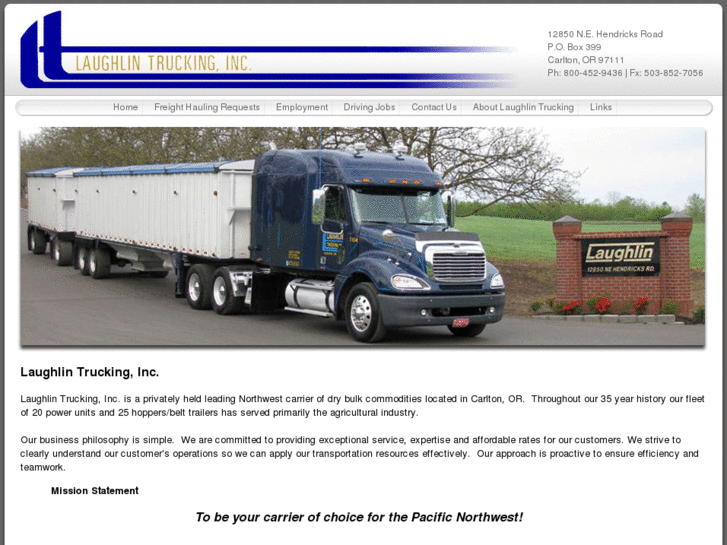 www.laughlintrucking.com