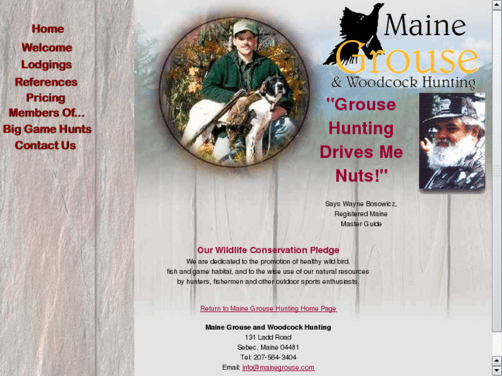 www.mainegrouse.com