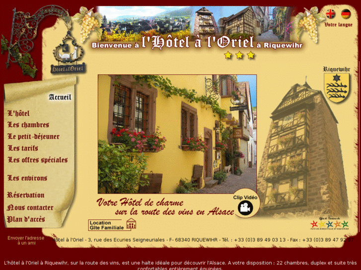 www.oriel-hotel-riquewihr-alsace.com