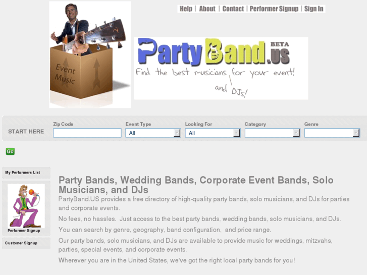 www.partyband.us