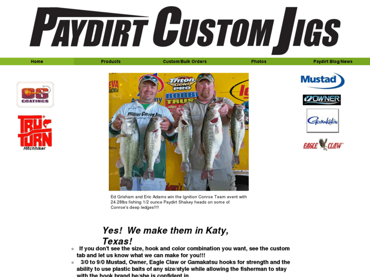 www.paydirtcustomjigs.com