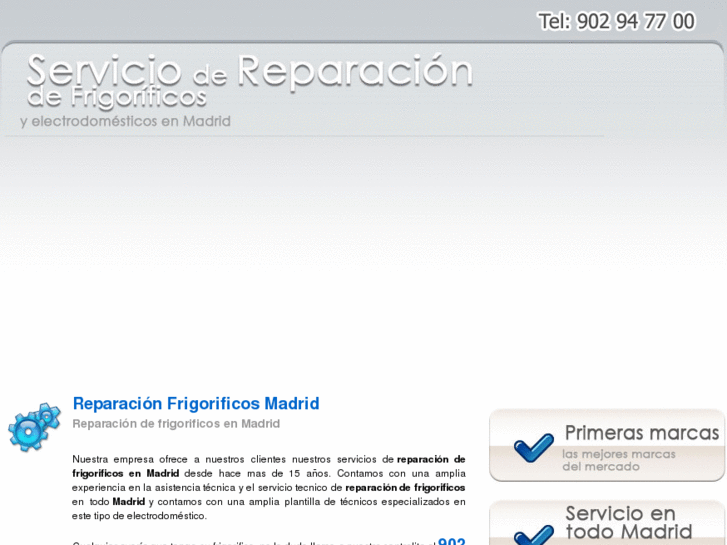 www.reparacionfrigorificosmadrid.es