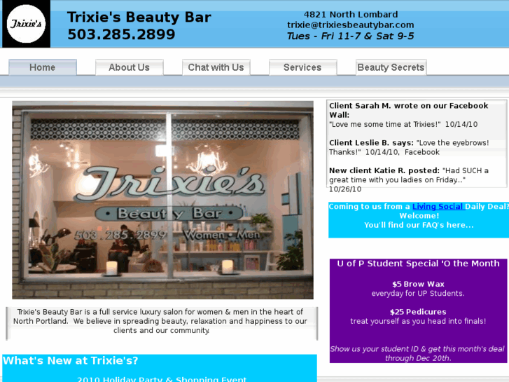 www.trixiesbeautybar.com