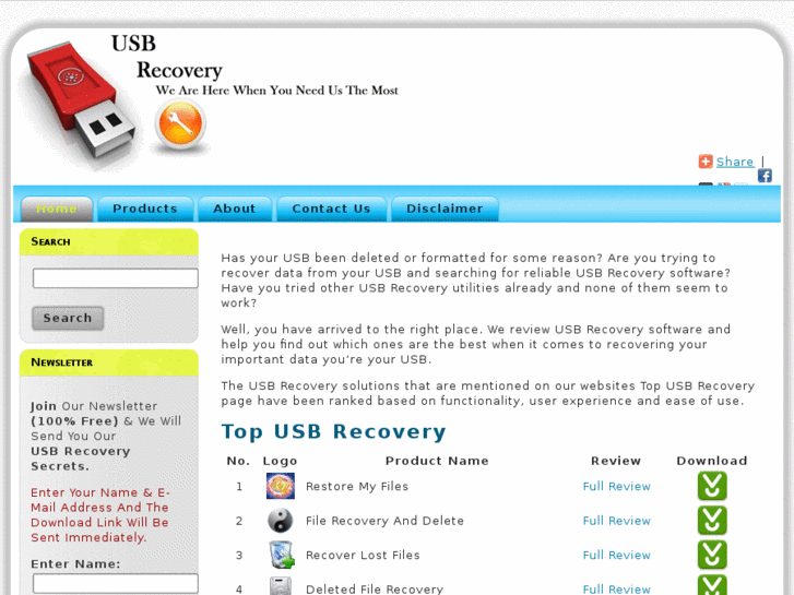 www.usbrecovery.org