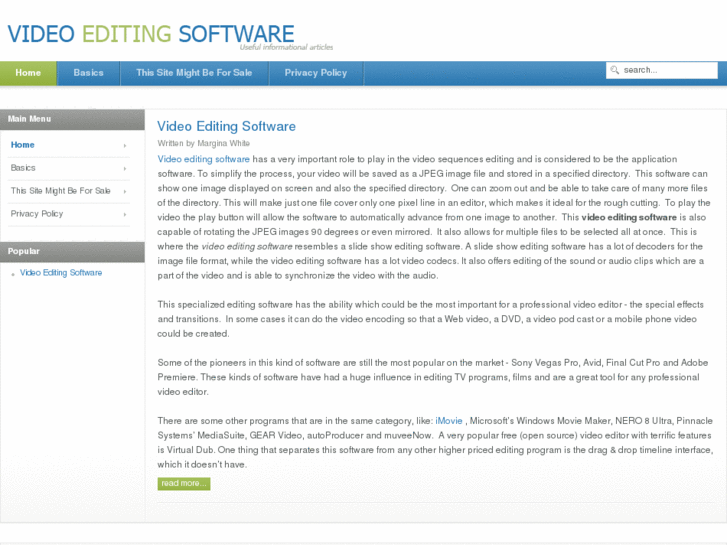 www.videoeditingsoftware.org