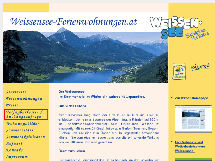 www.weissensee-ferienwohnung.info