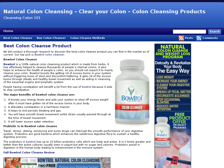 www.cleansingcolon101.com