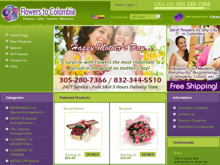 www.flowerstocartagena.com