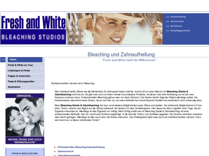 www.freshandwhite.de