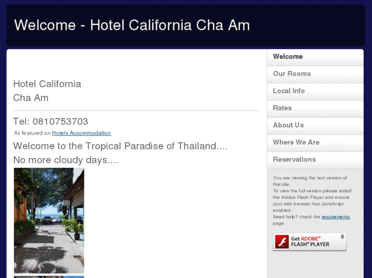 www.hotelcaliforniachaam.com