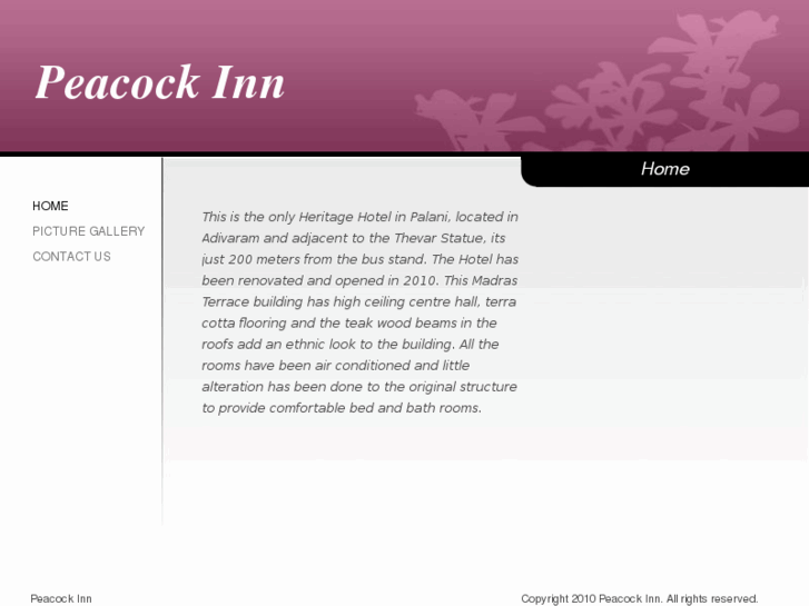 www.hotelpeacockinn.com