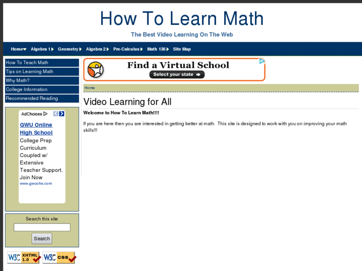 www.how2learnmath.com