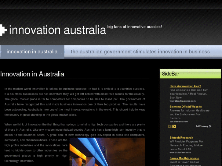 www.innovationaustralia.net