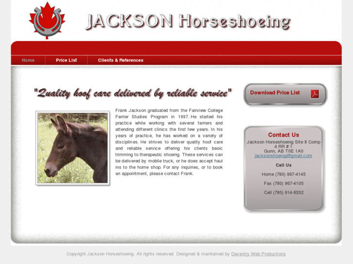 www.jacksonhorseshoeing.com