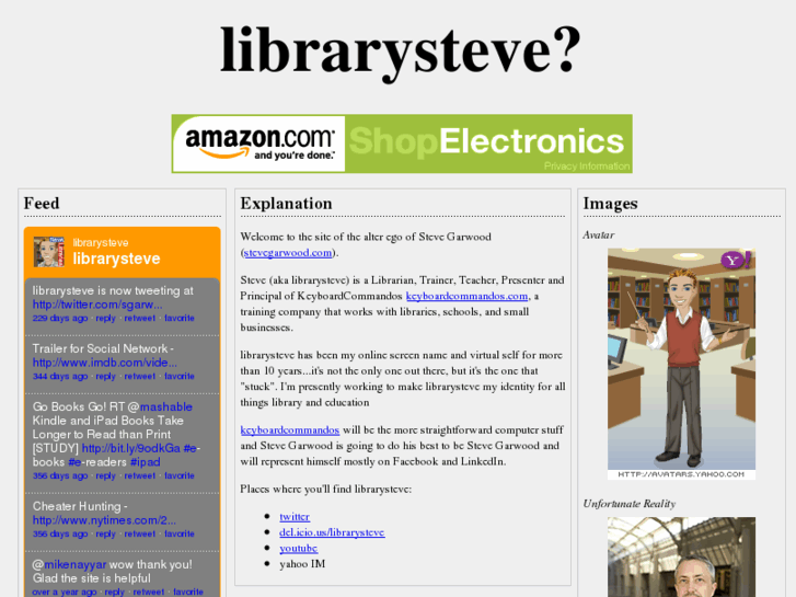 www.librarysteve.com