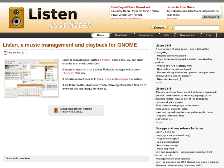www.listen-project.org