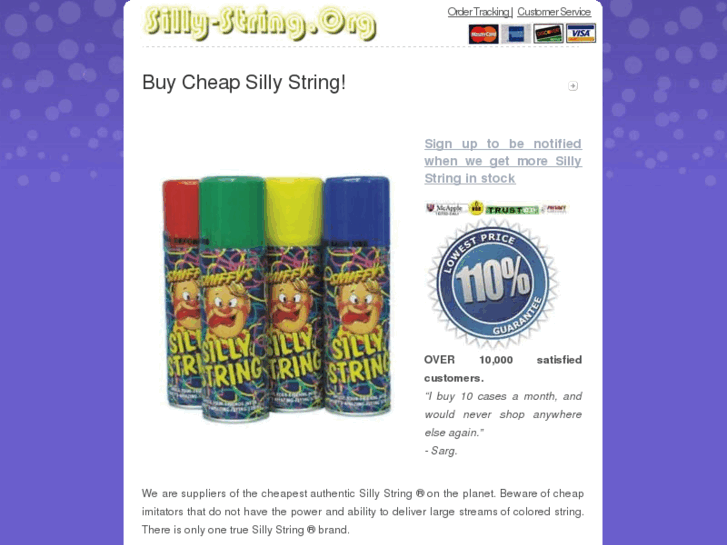 www.silly-string.org