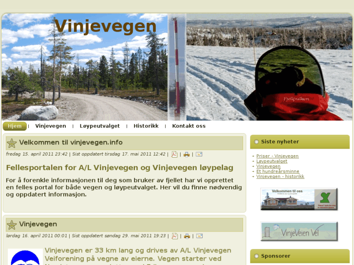 www.vinjevegen.info