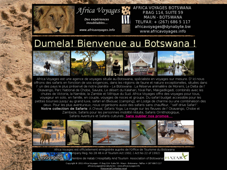 www.africavoyagesbotswana.com