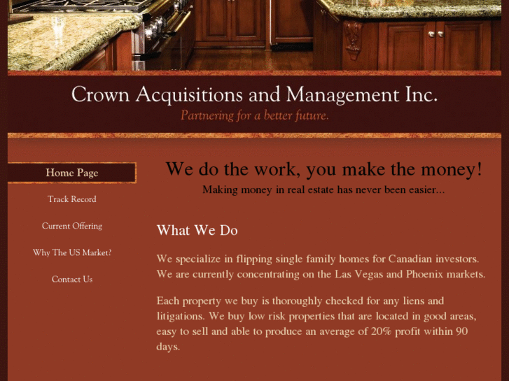 www.crownacquisitions.info