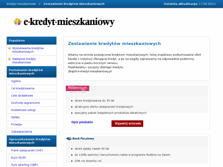 www.e-kredyt-mieszkaniowy.pl