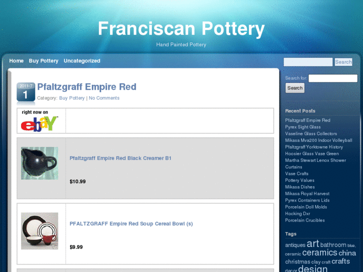 www.franciscanpottery.net