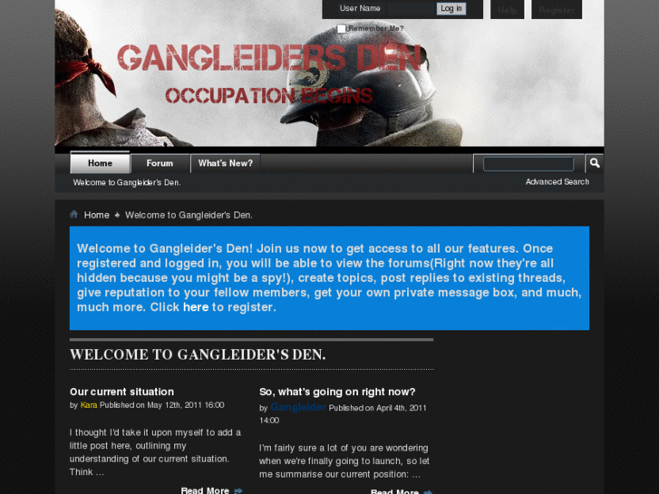 www.gangleidersden.com