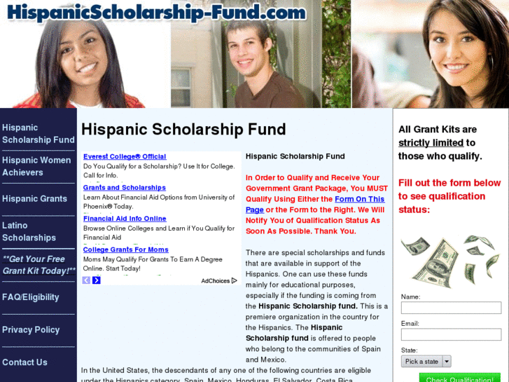 www.hispanicscholarship-fund.com