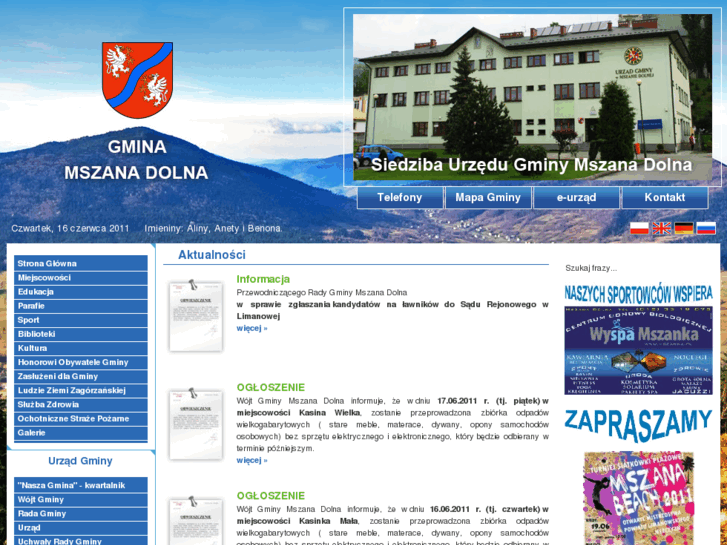 www.mszana.pl