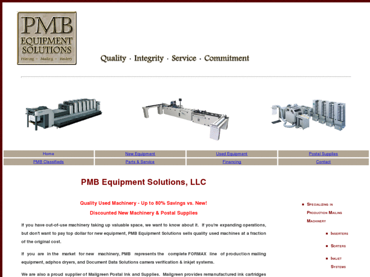 www.pmbequipmentsolutions.com