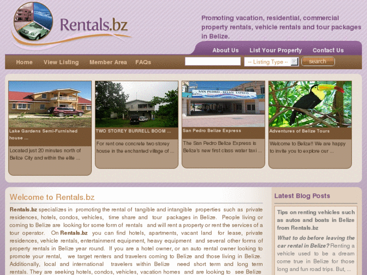 www.rentalsbelize.com