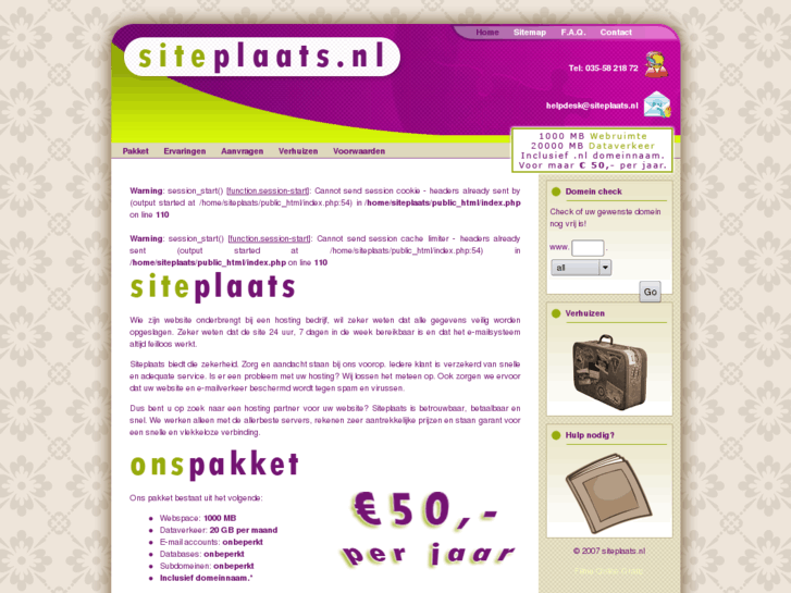 www.siteplaats.nl