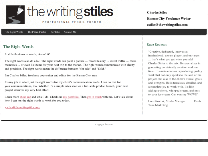 www.thewritingstiles.com