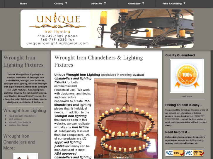 www.uniqueironlighting.com