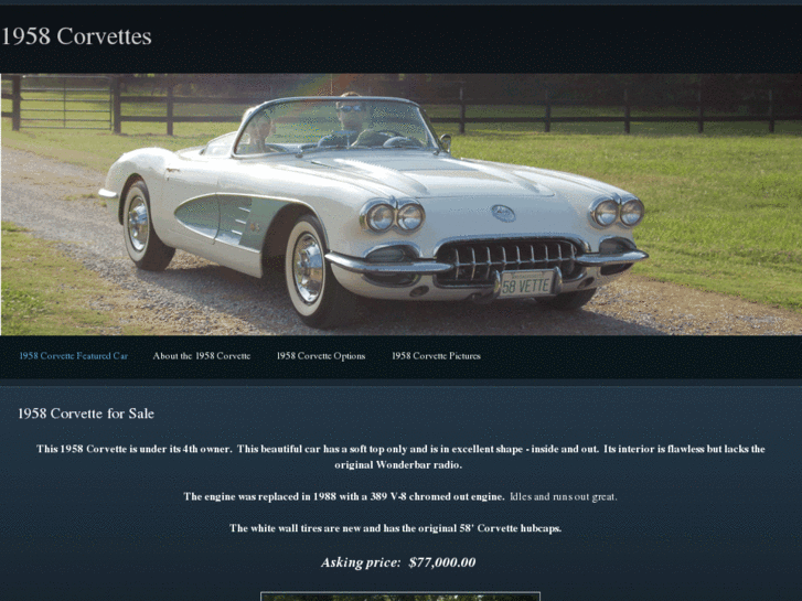 www.1958corvettes.com