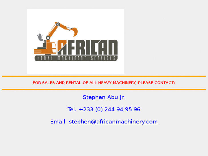 www.africanmachinery.com