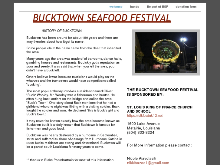 www.bucktownseafoodfestival.com